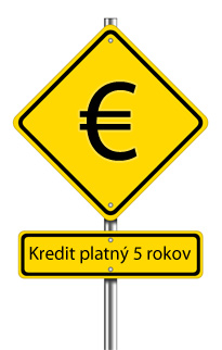 Kredit platný 5 rokov